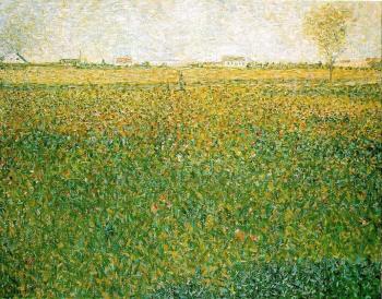 喬治 脩拉 Alfalfa Fields, Saint-Denis 喬治 脩拉 Alfalfa Fields, Saint-Denis